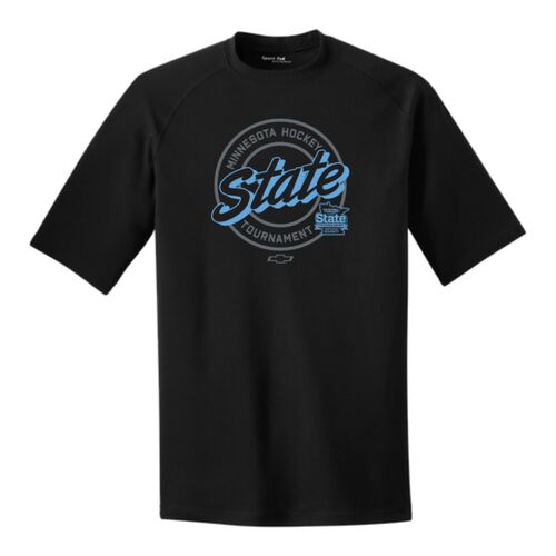 State Script Performance Crewneck T-Shirt Thumbnail