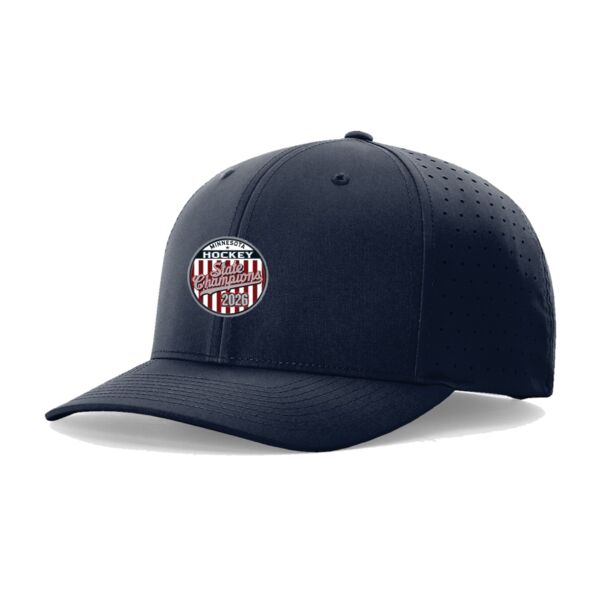 State Champions Richardson Performance R-Flex Snapback  Navy Hat Thumbnail